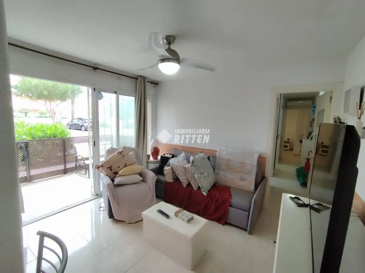 Schlafzimmer von Wohnung zur Miete in La Manga del Mar Menor mit Klimaanlage, Terrasse und Möbliert