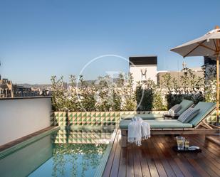 Terrace of Flat to rent in  Barcelona Capital  with Air Conditioner and Terrace