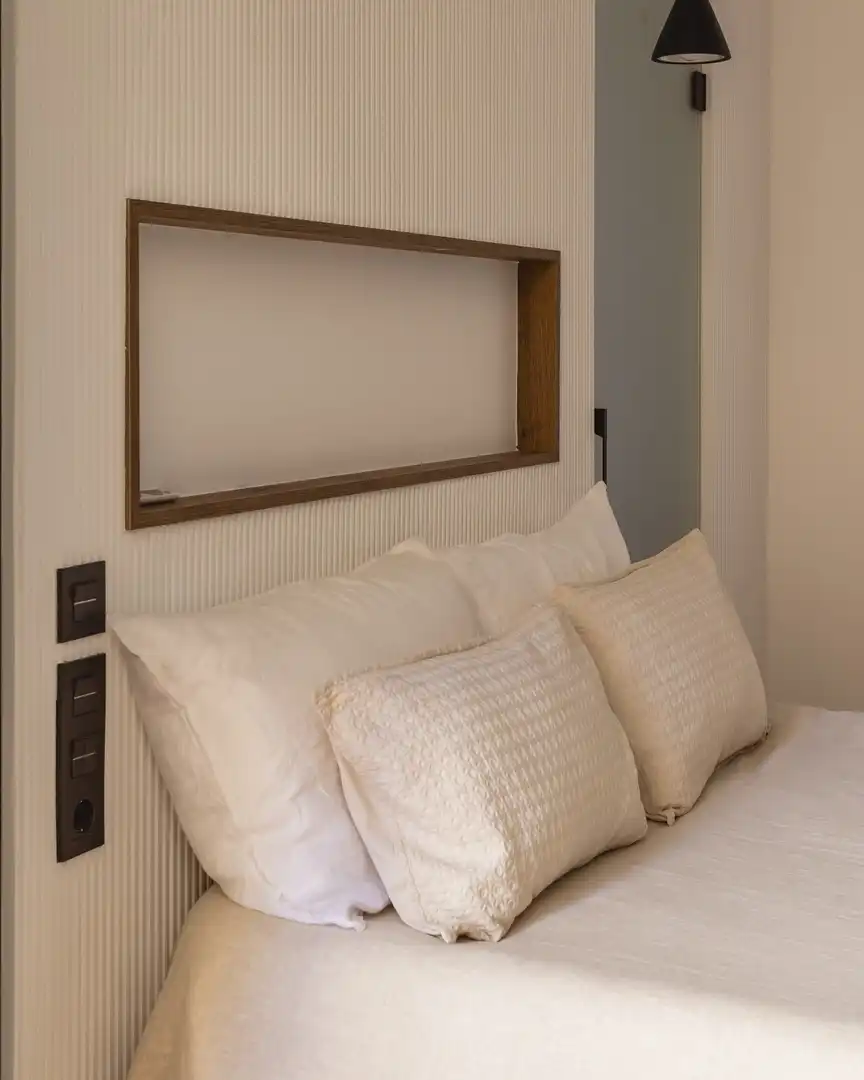 Schlafzimmer von Wohnung zum Verkauf in Barcelona mit Klimaanlage, Heizung und Terrasse