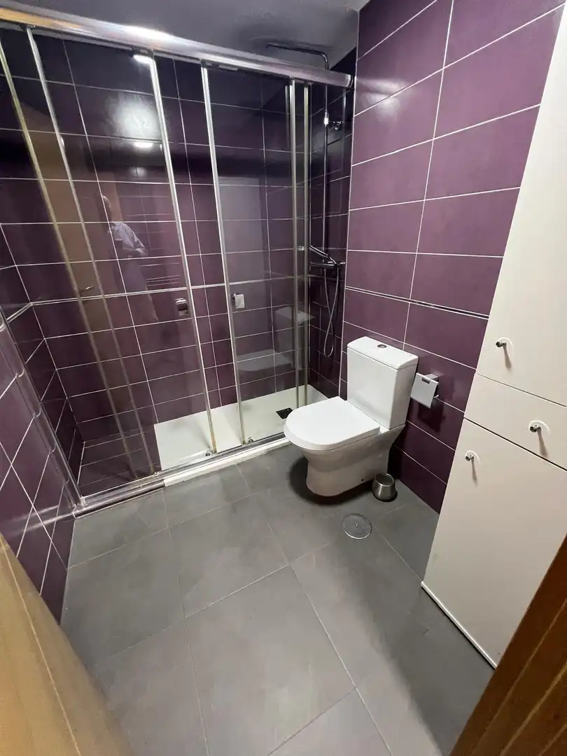 Baño de Piso de alquiler en Sevilla con Aire acondicionado, Amueblado y Piscina comunitaria