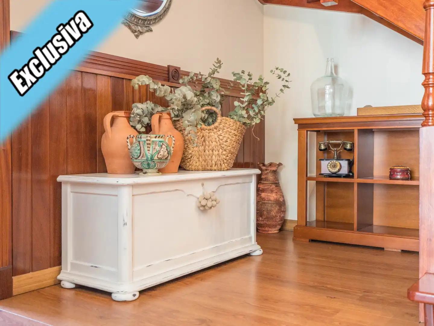 Wohnzimmer von Maisonette zum Verkauf in Laredo mit Heizung, Parkett und Balkon
