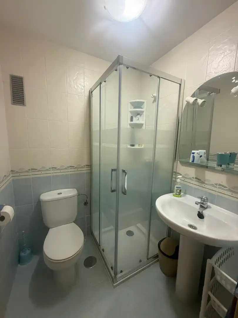 Badezimmer von Wohnungen zum Verkauf in Estepona mit Terrasse, Möbliert und Balkon