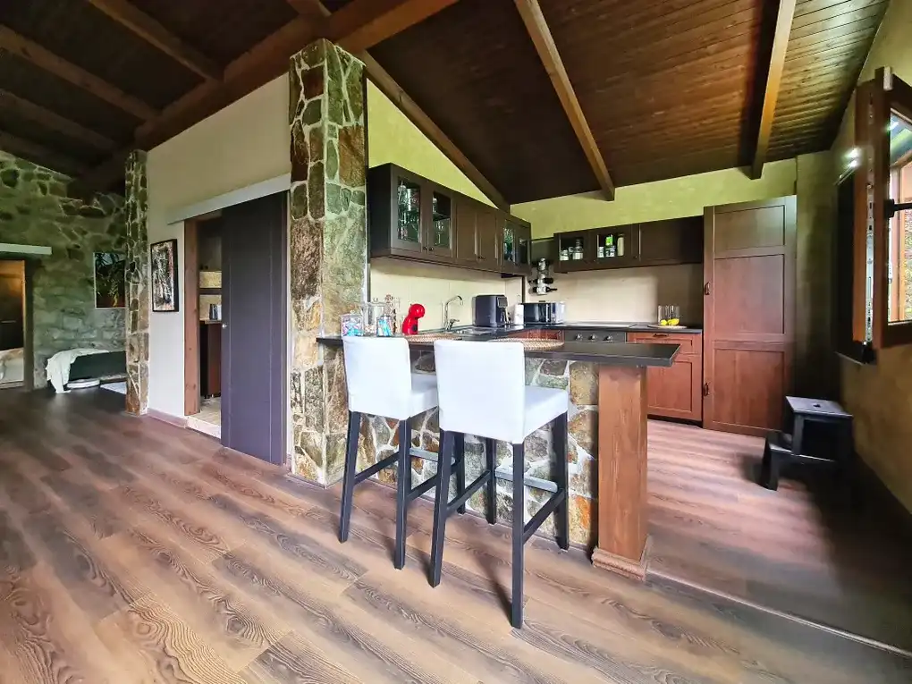 Cocina de Casa o chalet en venta en Pravia con Calefacción, Jardín privado y Terraza