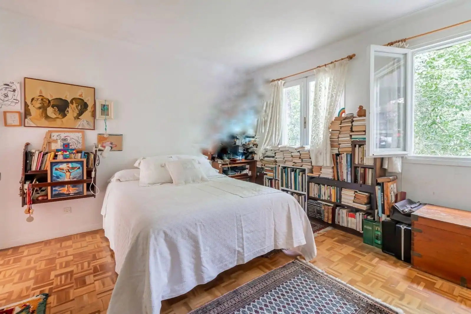 Bedroom of Houses for sale in Boadilla del Monte  with Heating, Private garden and Terrace