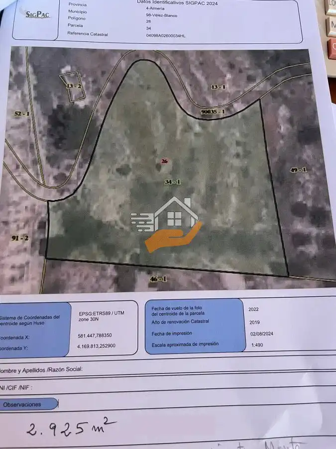 Lands and plots for sale in Vélez-Blanco, imagen 11