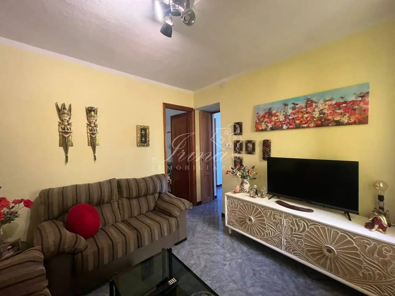 Sala de estar de Casa adosada en venta en El Paso con Jardín privado