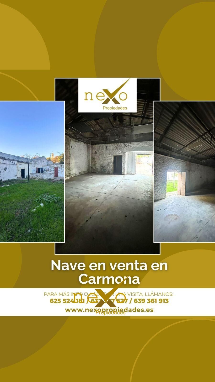 Nau industrial en venda en Carmona