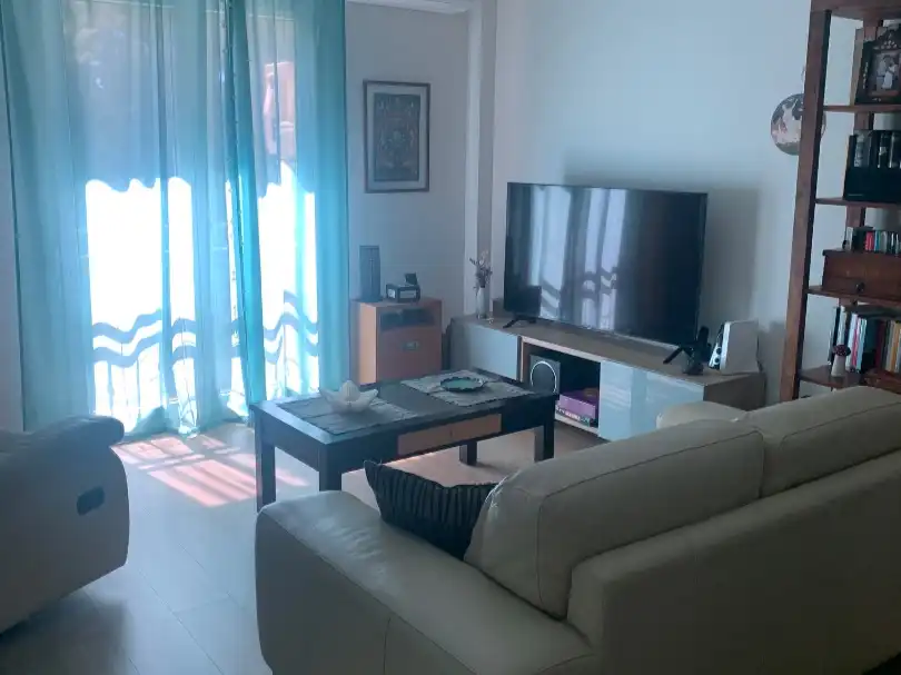 Living room of Flat for sale in Navalagamella, Madrid