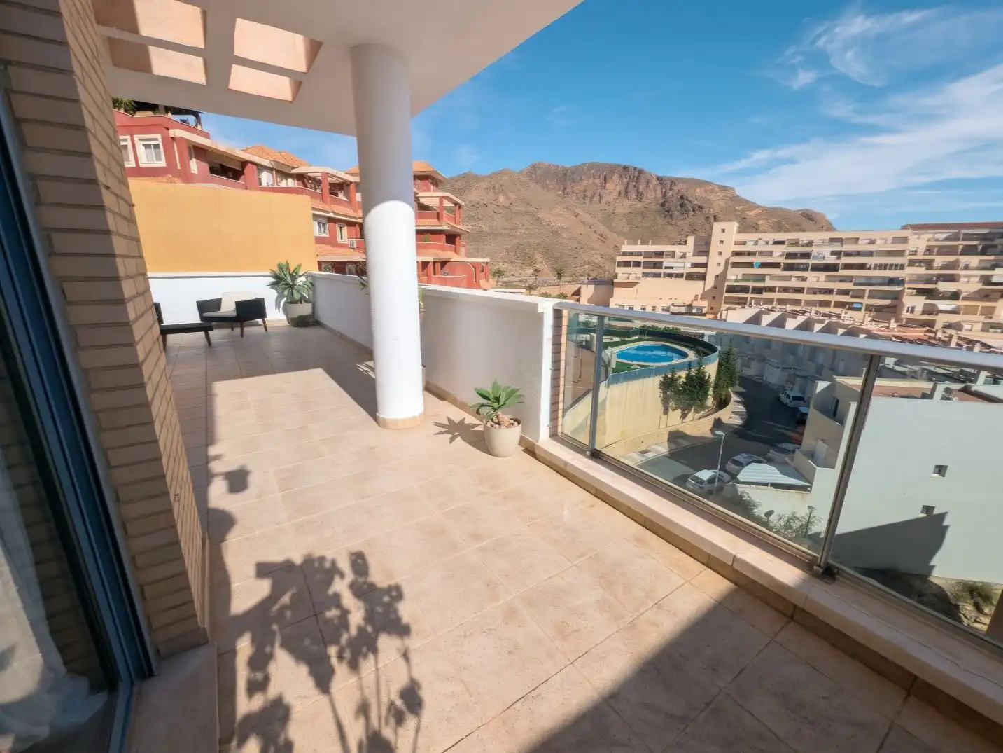 Terrassa de Àtic en venda en Roquetas de Mar amb Aire condicionat, Terrassa i Piscina