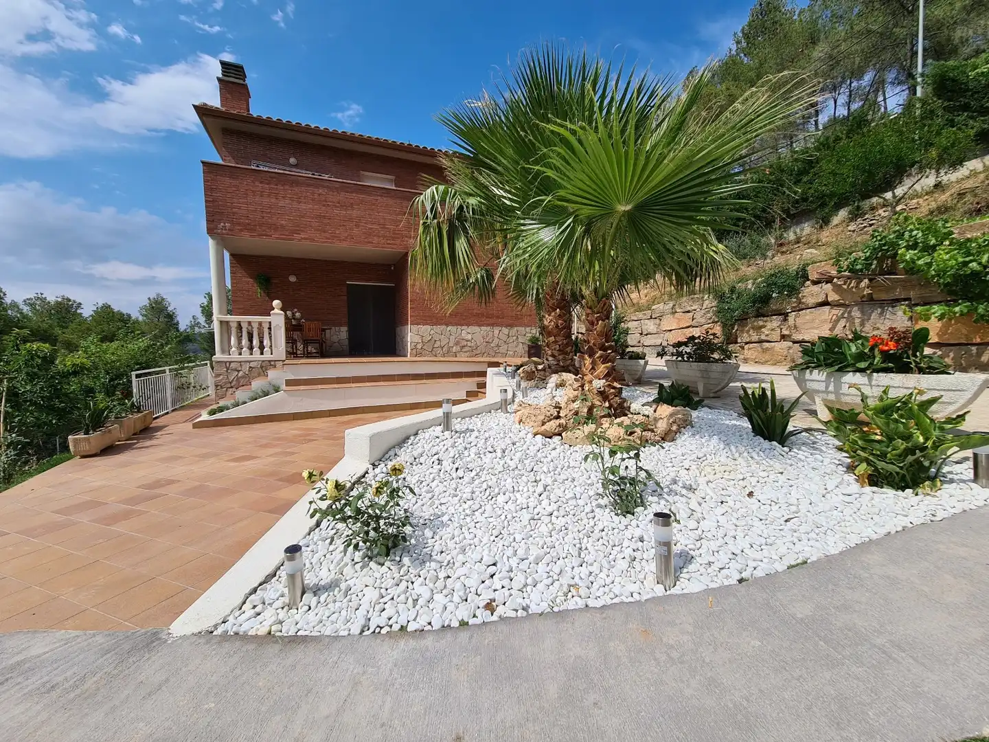 Villa con terrazza in vendita a Cervelló