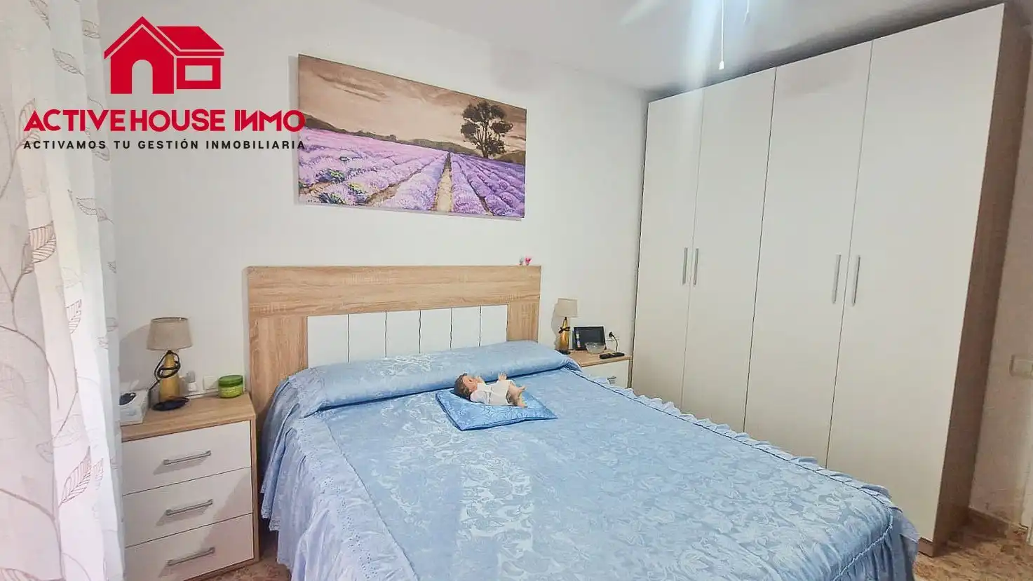 Bedroom of Flat for sale in La Ràpita  with Heating, Terrace and Storage room