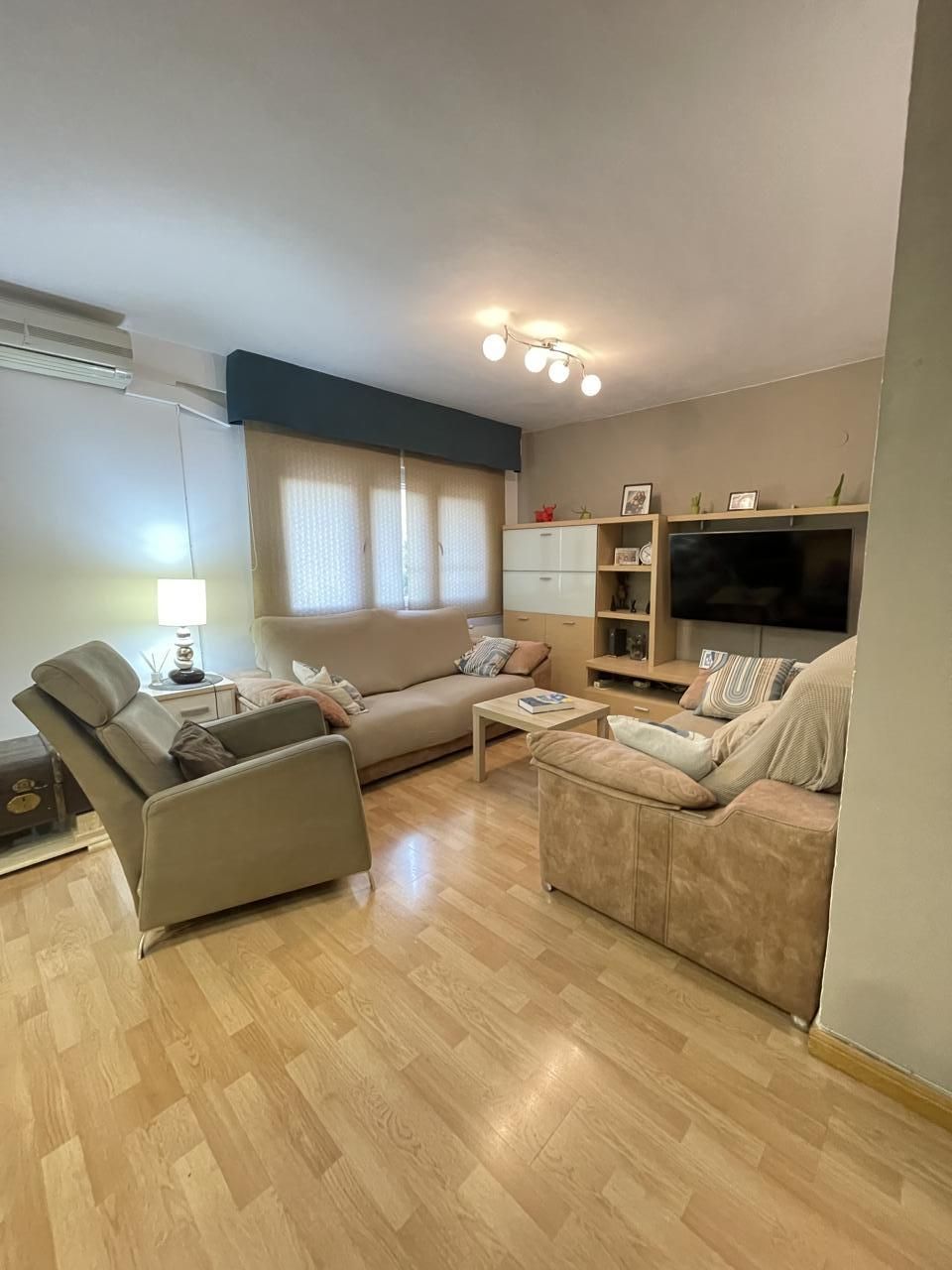Living room of Flat for sale in  Zaragoza Capital  with Air Conditioner and Heating