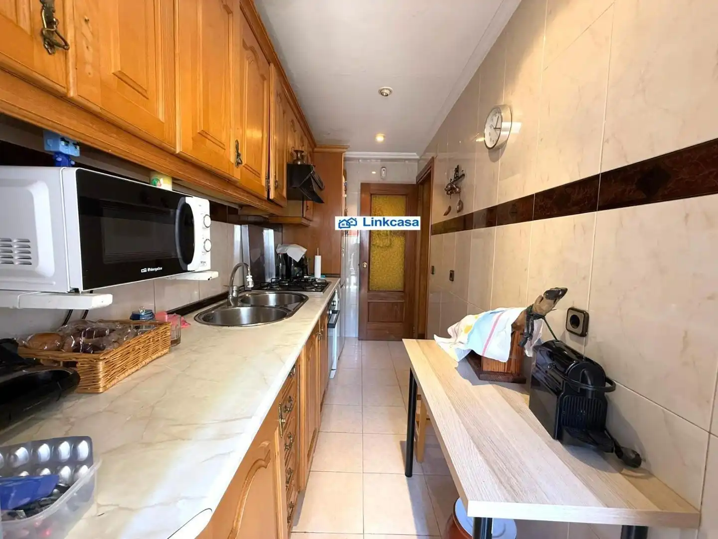Cocina de Piso en venta en Madrid con Calefacción, Terraza y Alarma