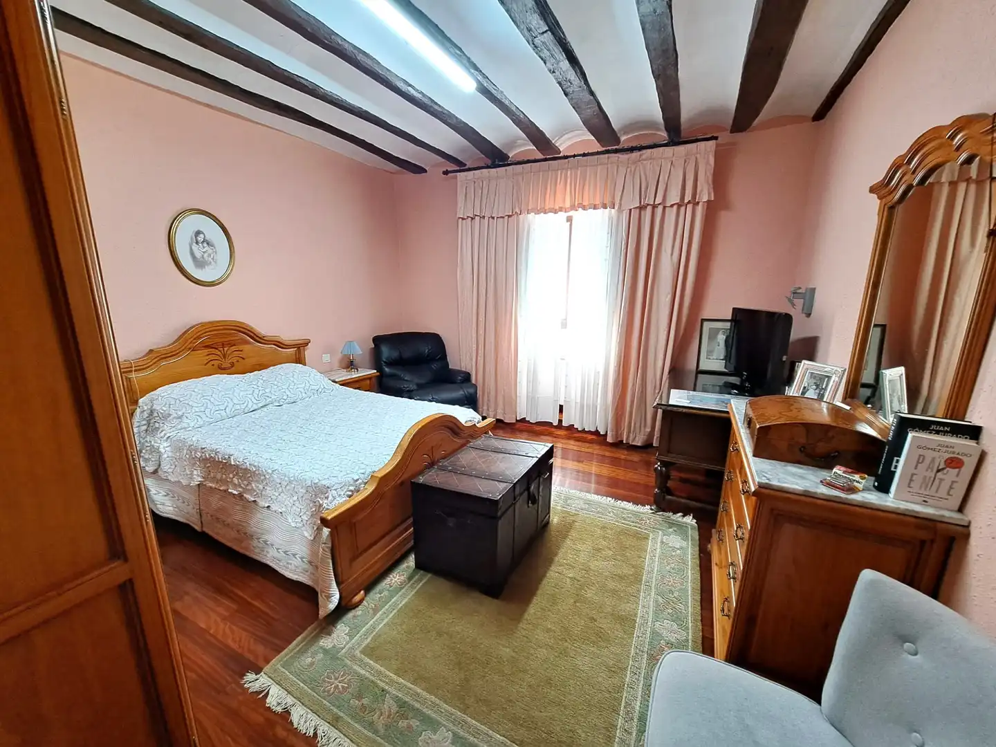 Dormitori de Casa adosada en venda en Baños de Rioja amb Calefacció, Jardí privat i Terrassa
