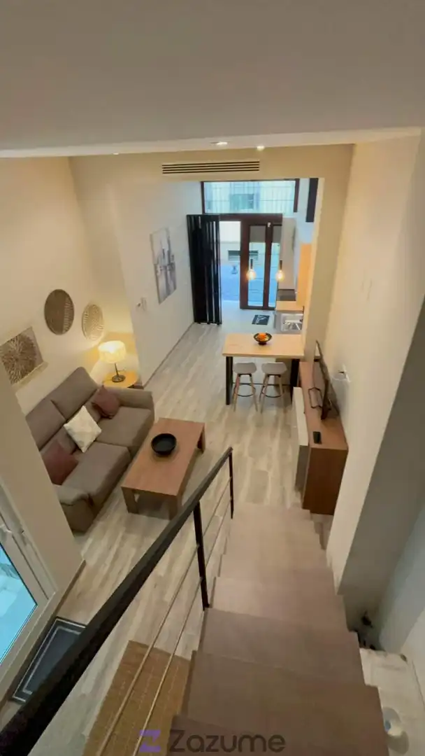 Wohnzimmer von Loft zur Miete in Sevilla mit Klimaanlage, Heizung und Möbliert