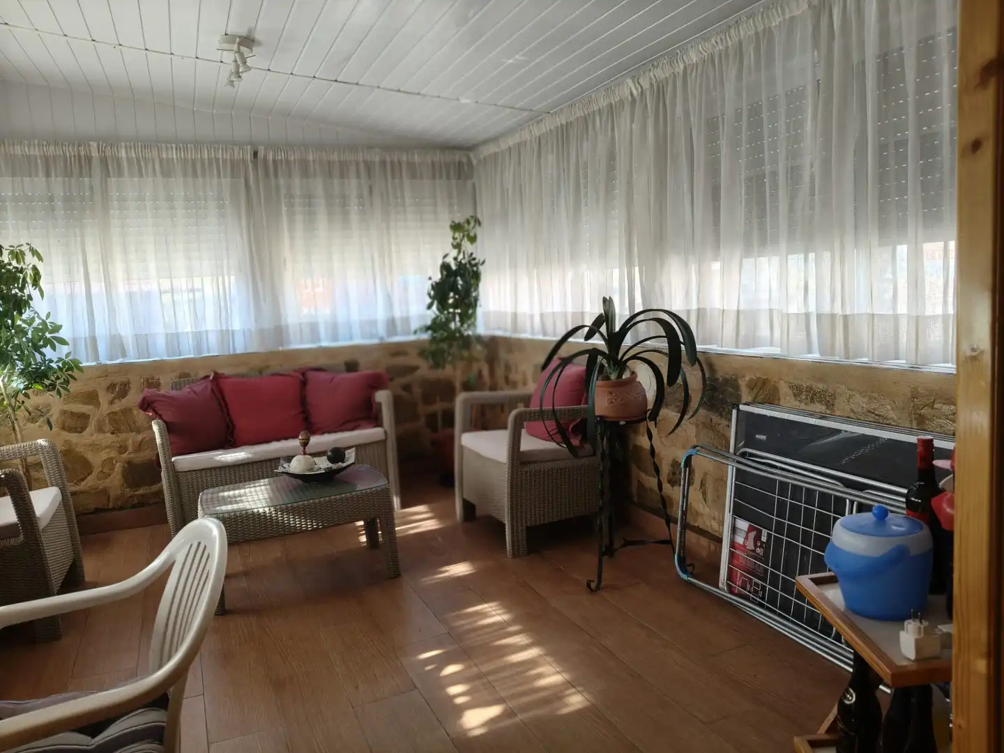 Terrassa de Casa o xalet en venda en Casarrubios del Monte amb Aire condicionat, Calefacció i Jardí privat