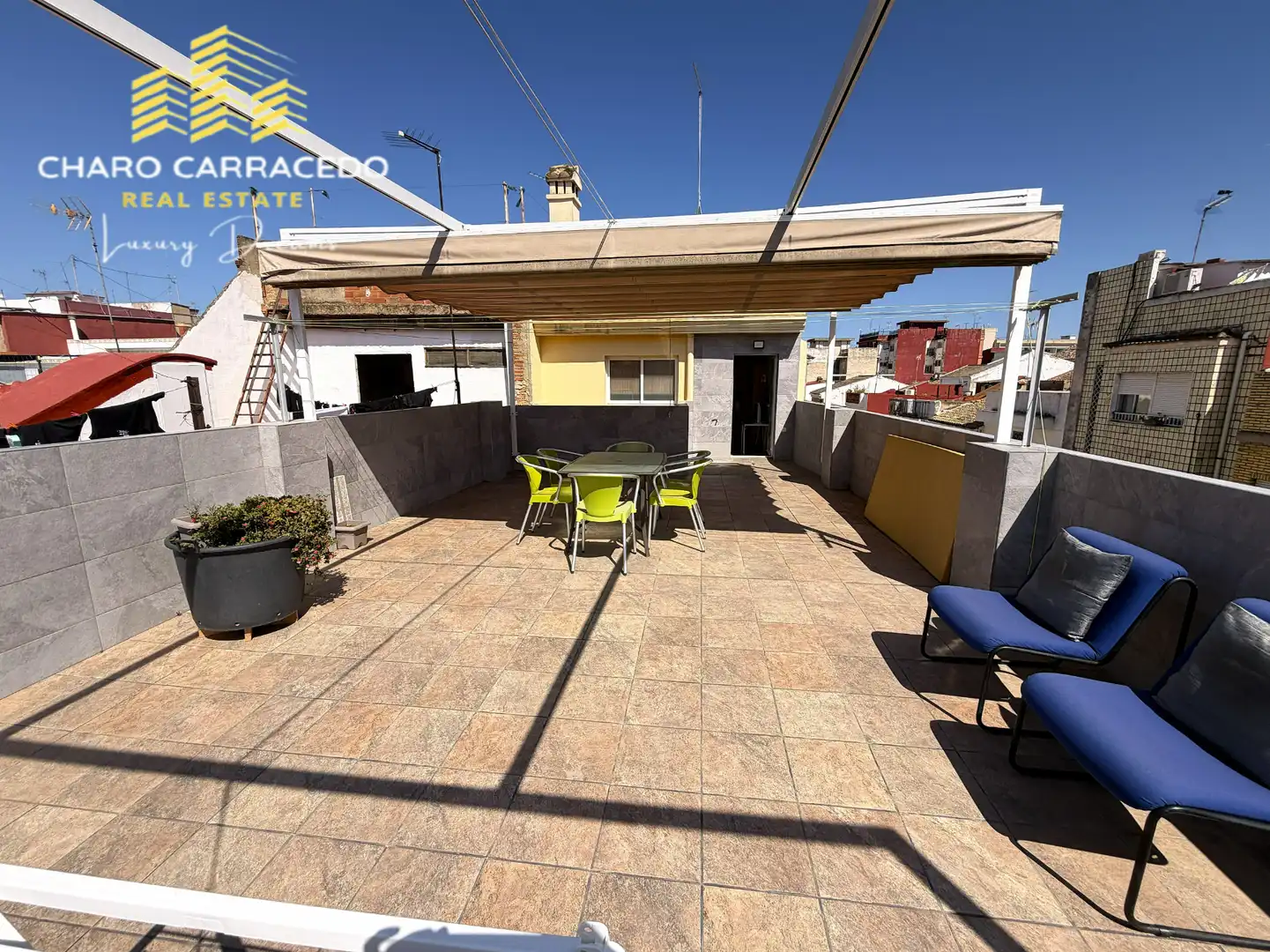 Terrassa de Casa adosada en venda en Albal amb Aire condicionat, Terrassa i Moblat