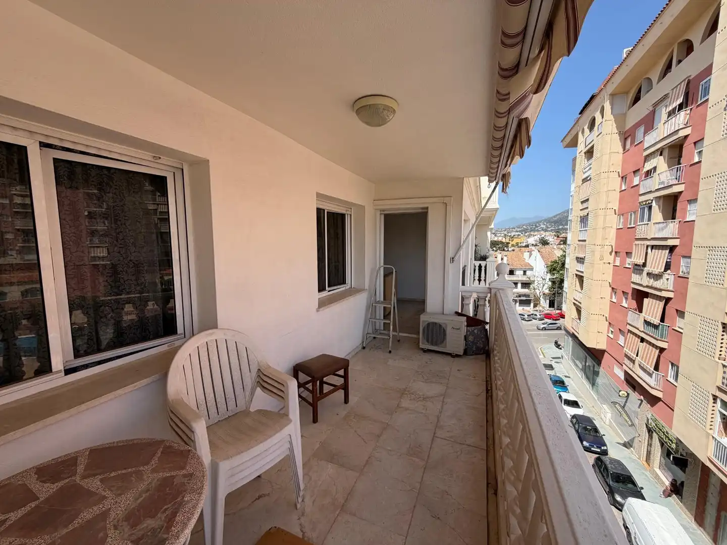 Balcony of Flat for sale in Marbella  with Furnished