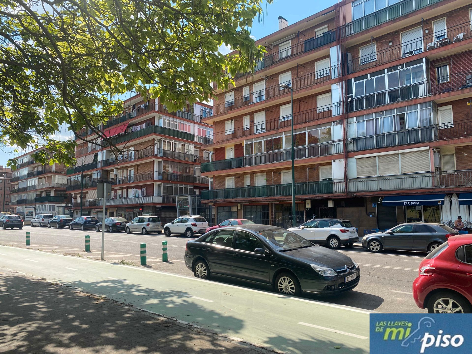 Vista exterior de Pis en venda en Valladolid Capital amb Calefacció, Parquet i Terrassa