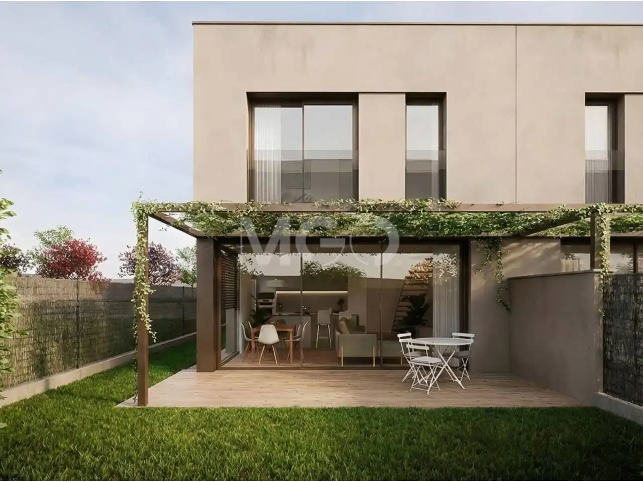 Terraza de Casa o chalet en venta en Sant Hipòlit de Voltregà con Aire acondicionado, Calefacción y Jardín privado