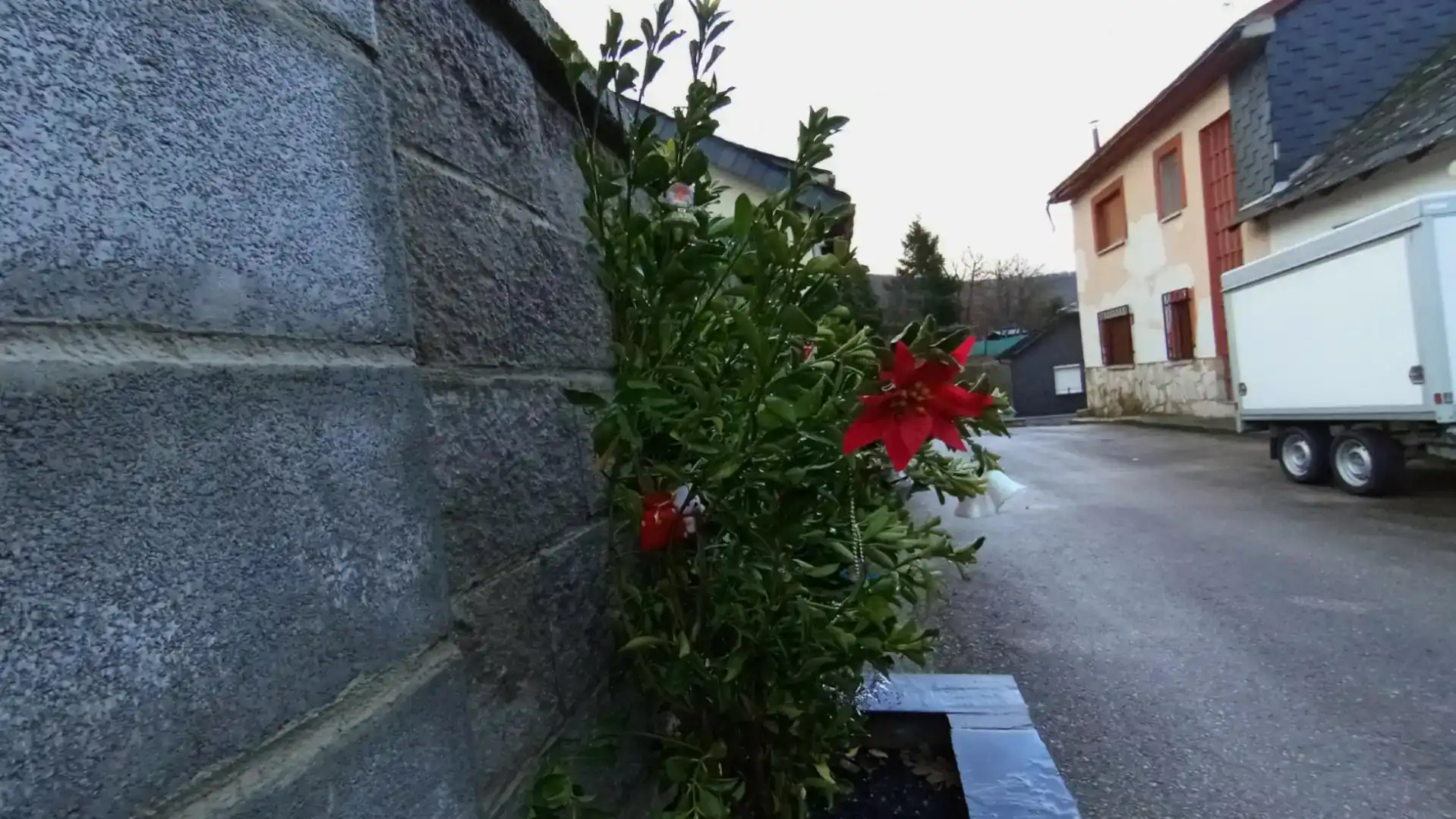 Vista exterior de Casa o chalet en venta en Villablino con Jardín privado, Trastero y Amueblado