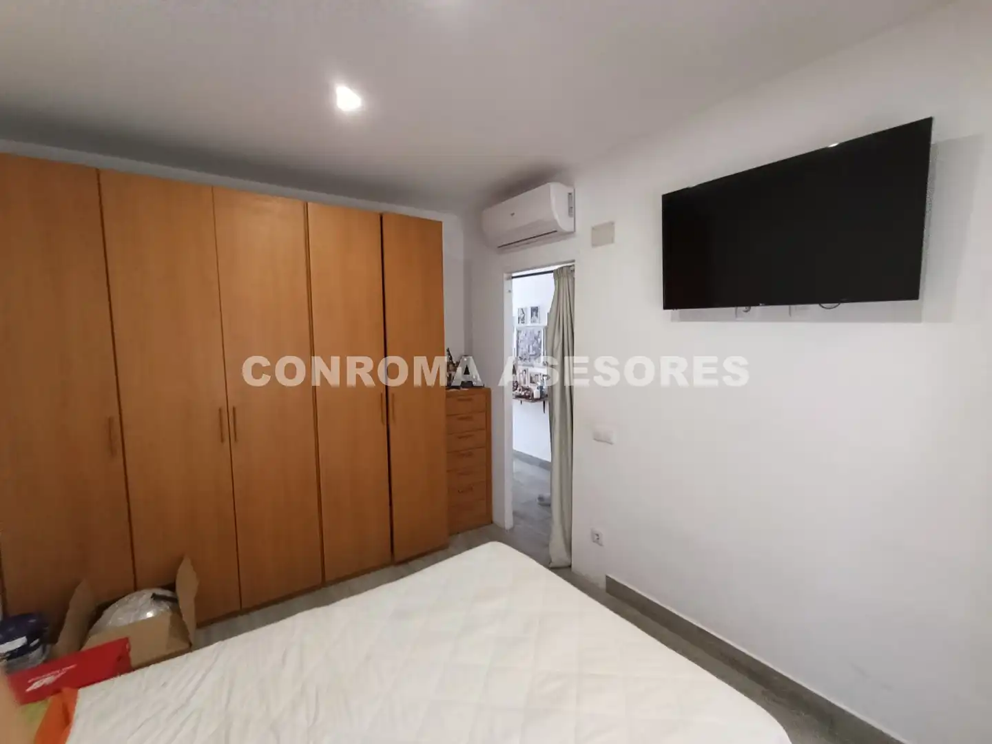 Bedroom of Detached homes for sale in Malgrat de Mar  with Air Conditioner, Heating and Parquet flooring