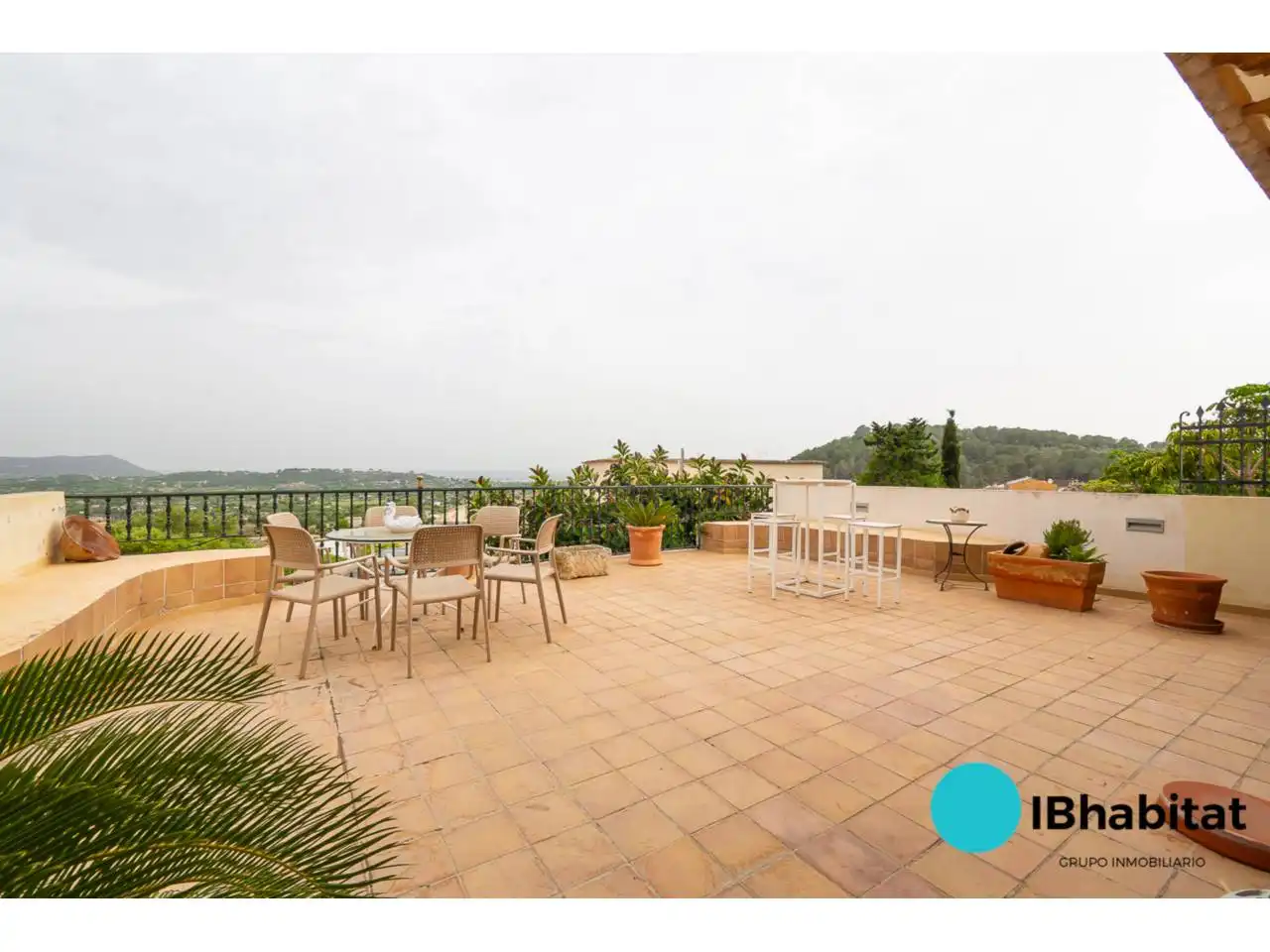 Terraza de Casa o chalet de alquiler en Selva con Terraza y Piscina