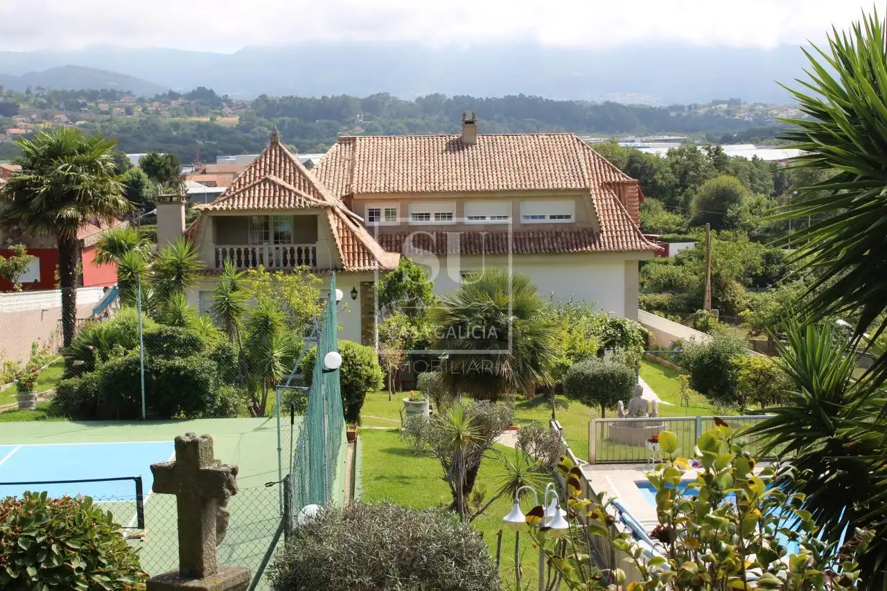 Jardín de Casa o chalet en venta en Nigrán con Calefacción, Jardín privado y Terraza