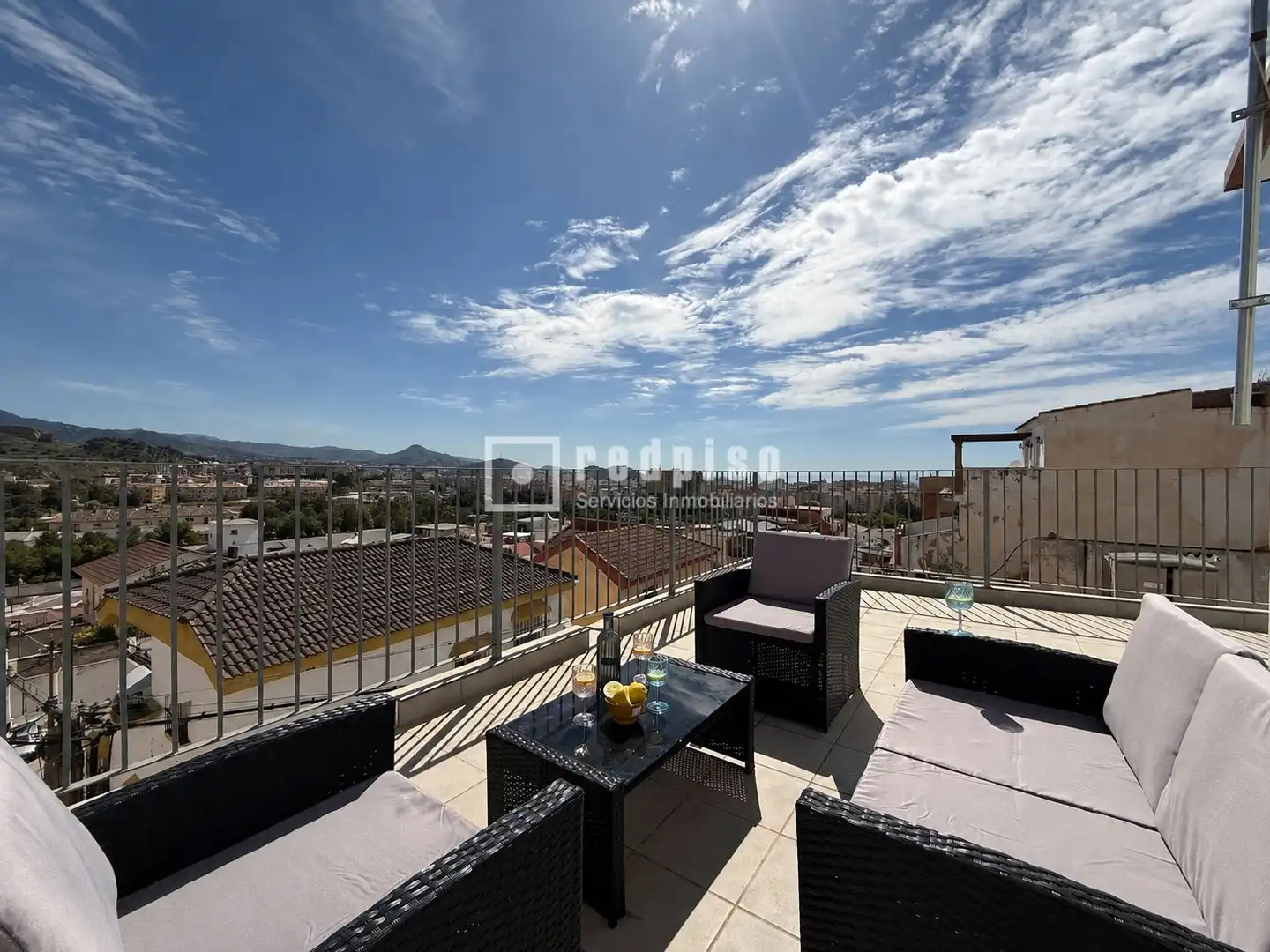Terraza de Casa o chalet en venta en Málaga Capital con Calefacción, Terraza y Alarma