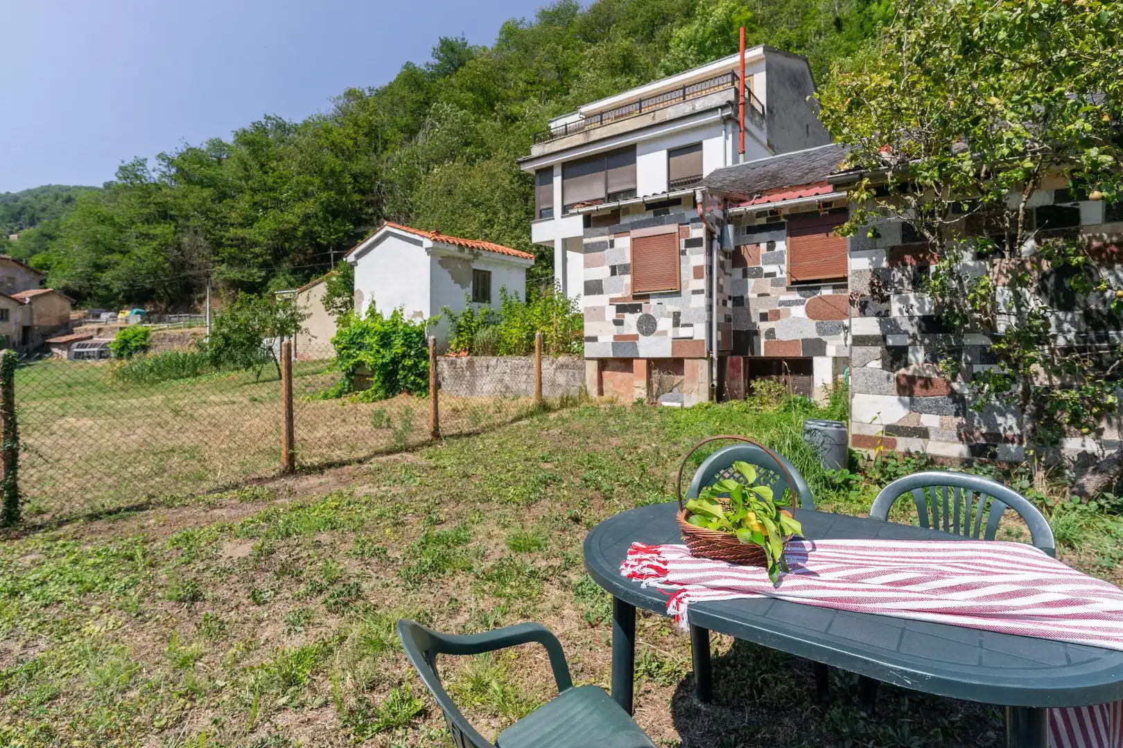 Garten von Haus oder Chalet zum Verkauf in Mieres (Asturias) mit Heizung, Privatgarten und Terrasse