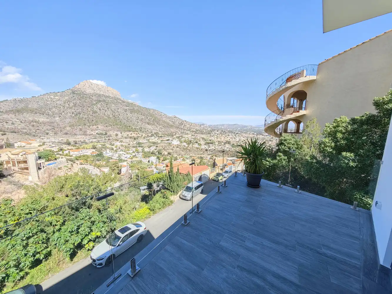 Vista exterior de Casa o chalet en venta en Calpe / Calp con Aire acondicionado, Calefacción y Jardín privado