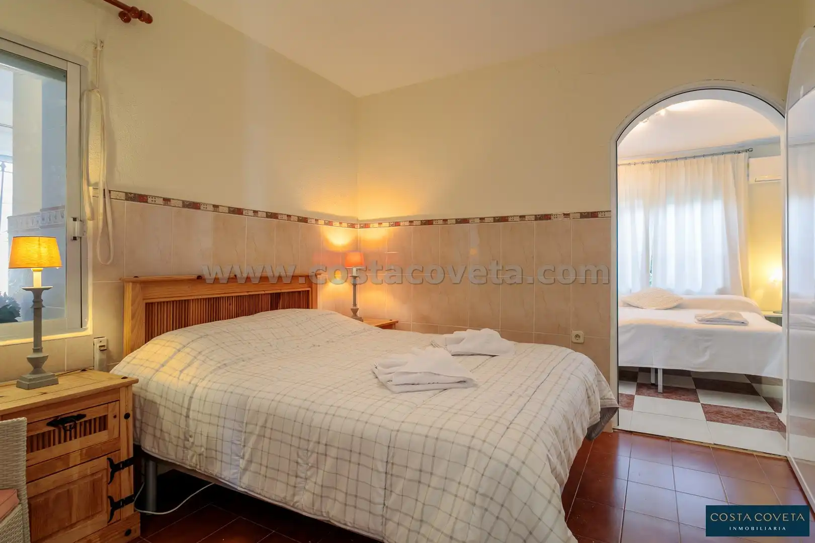 Bedroom of Houses for sale in El Campello  with Air Conditioner, Private garden and Terrace