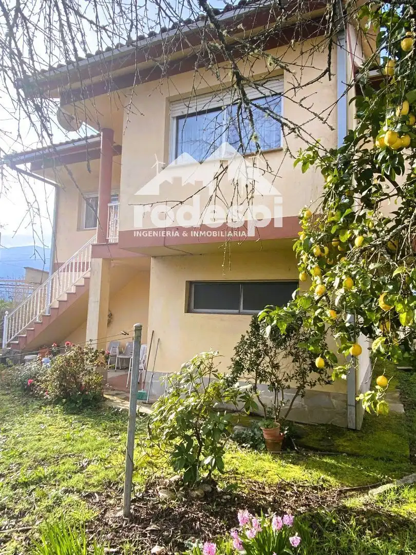 Exterior view of Houses for sale in Crecente  with Heating, Storage room and Swimming Pool