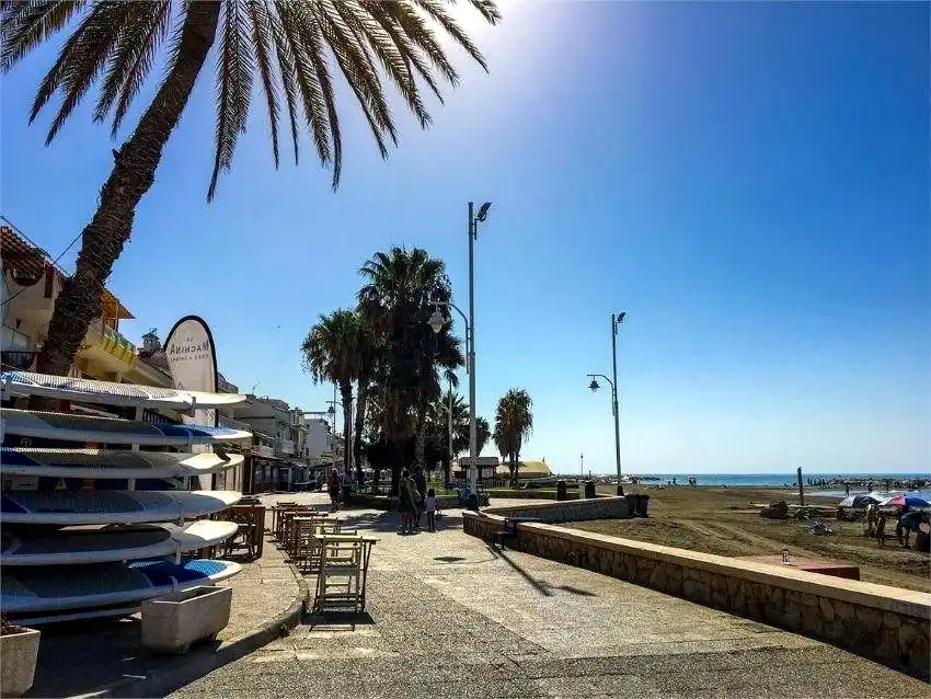 Exterior view of Flat for sale in Málaga  with Parquet flooring, Terrace and Storage room