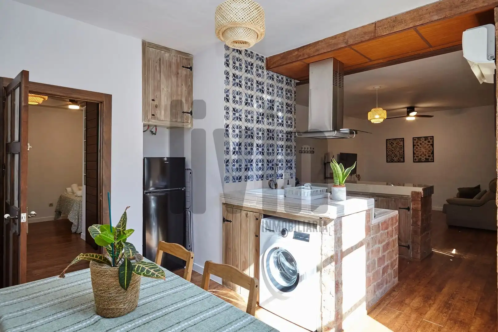 Cuina de Apartament en venda en Jaén amb Aire condicionat i Moblat