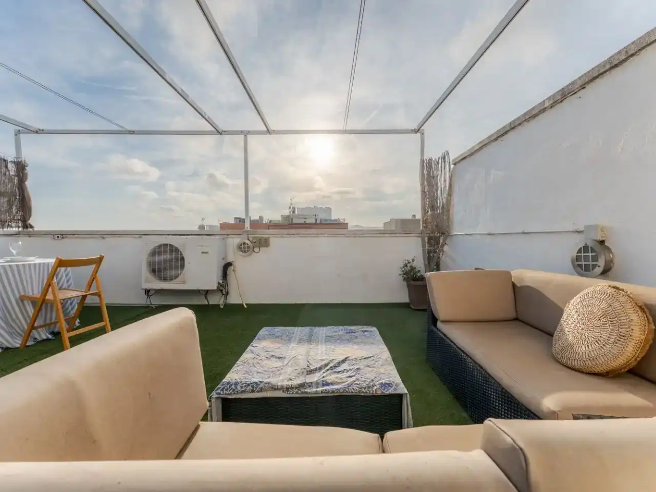 Terraza de Piso en venta en Cubelles con Aire acondicionado y Balcón