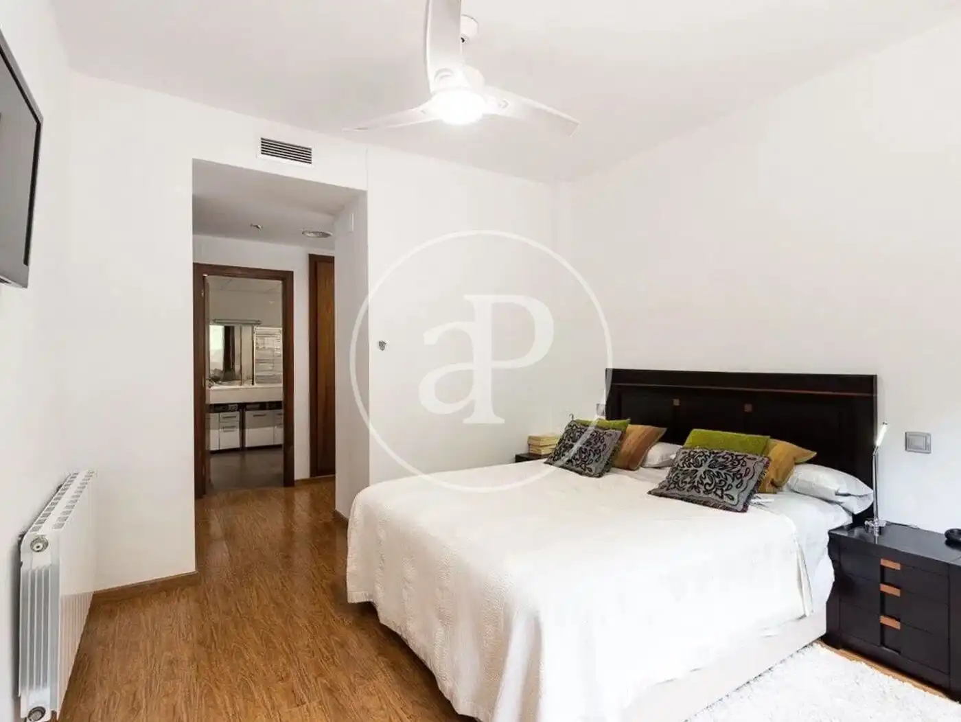Bedroom of Flat for rent in Bétera  with Air Conditioner, Heating and Private garden