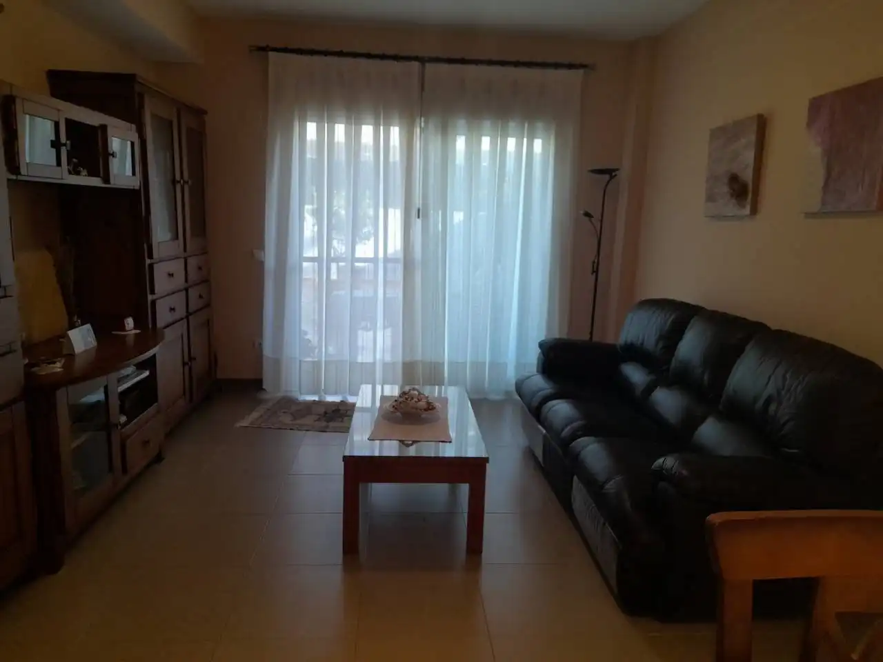Sala de estar de Casa adosada en venta en Alborache