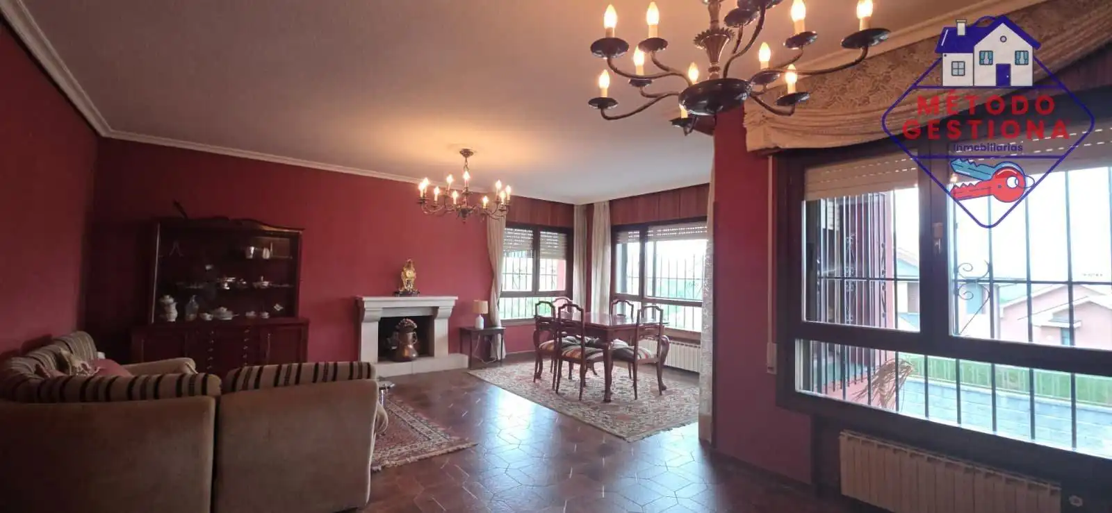 Comedor de Casa o chalet en venta en Camargo con Jardín privado y Piscina