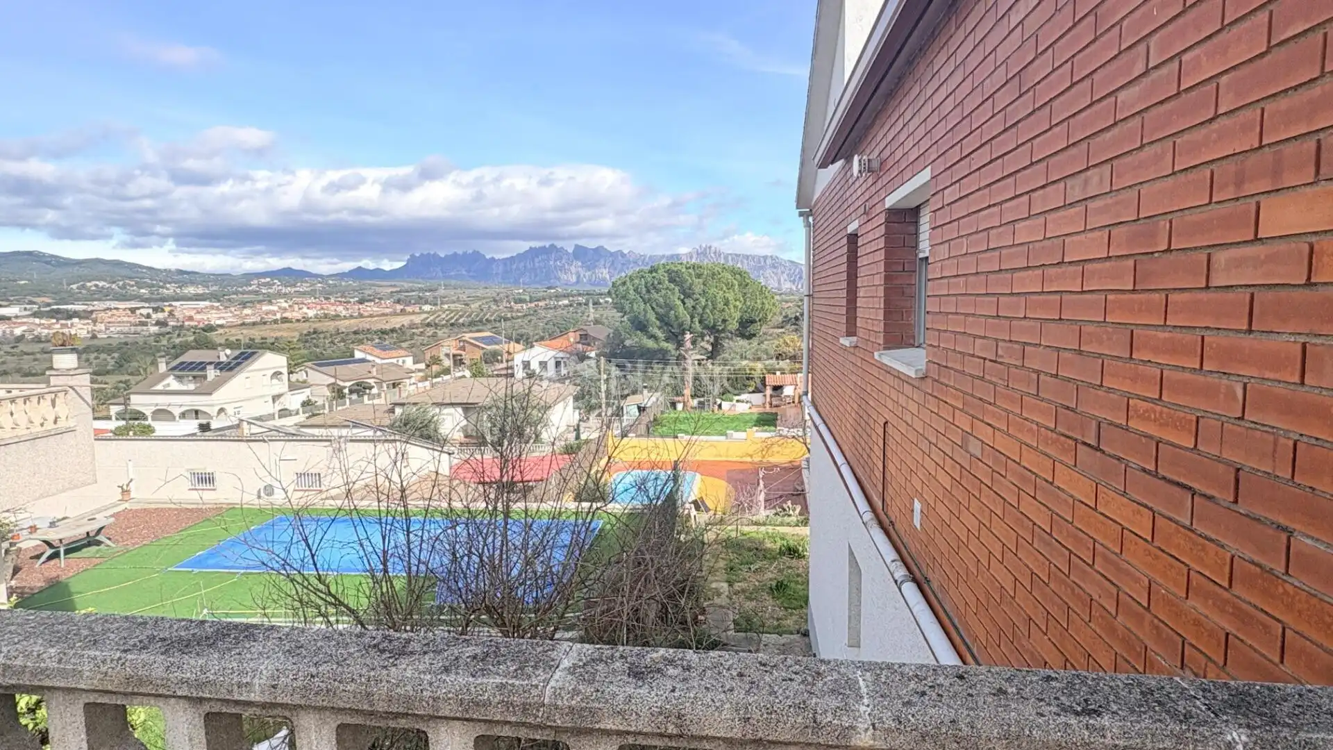 Vista exterior de Casa o chalet en venta en Piera con Calefacción, Jardín privado y Terraza