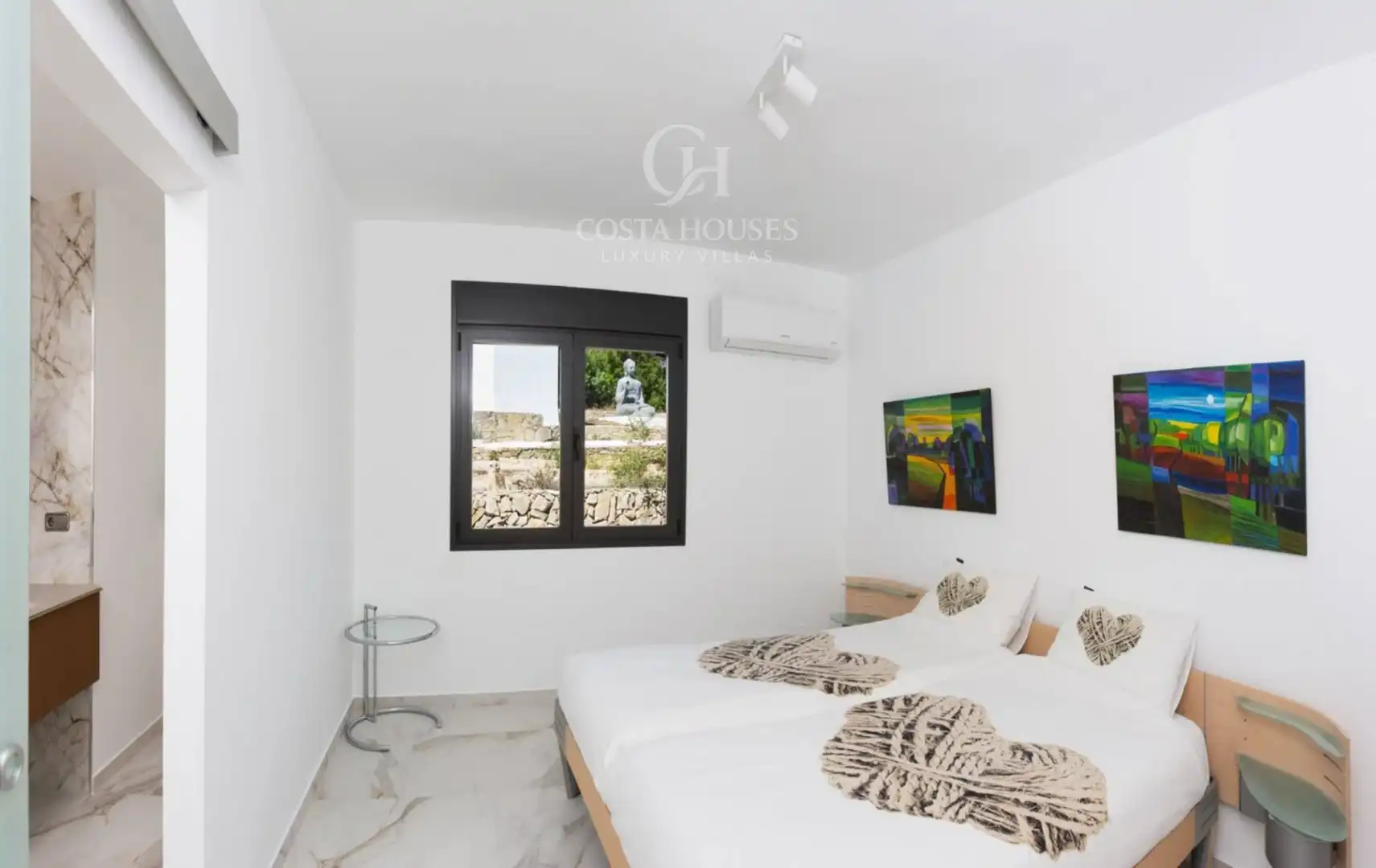 Habitación de Casa o chalet en venta en Benissa con Aire acondicionado, Calefacción y Jardín privado
