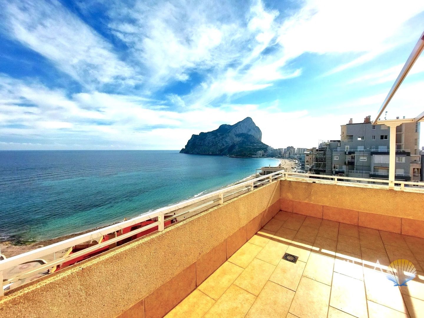 Exterior view of Duplex for sale in Calpe / Calp  with Air Conditioner, Heating and Terrace