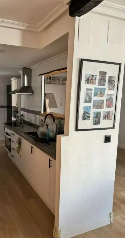 Cocina de Piso de alquiler en Alicante / Alacant con Aire acondicionado, Calefacción y Terraza