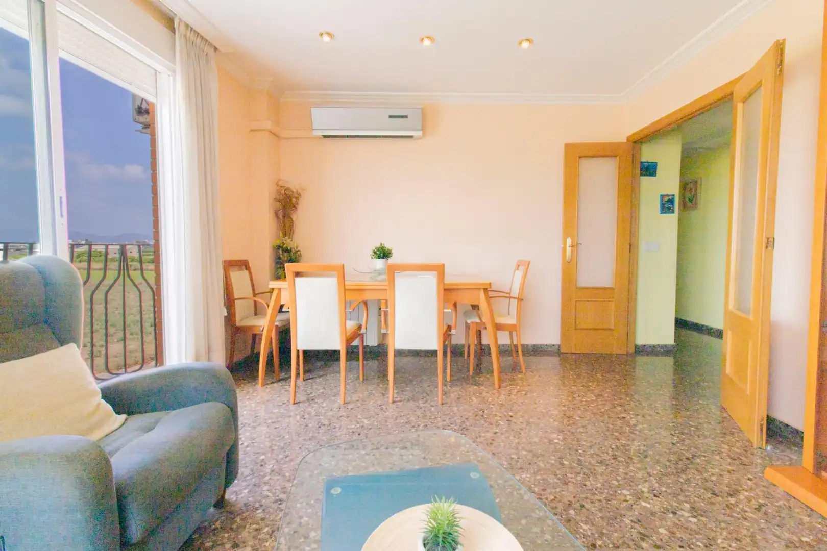 Dining room of Flat for sale in Albuixech  with Air Conditioner, Heating and Balcony