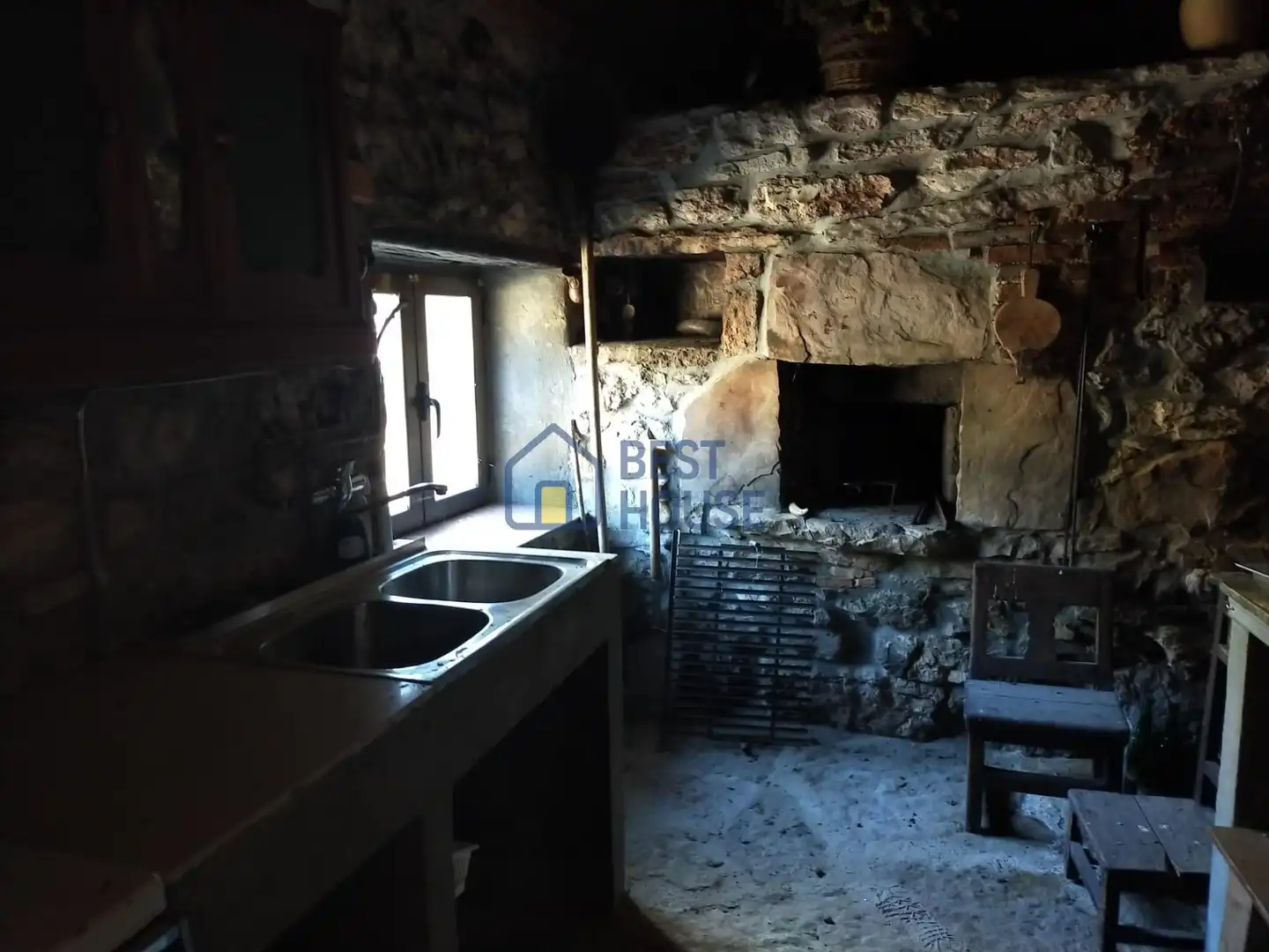 Cocina de Casa o chalet en venta en Boñar con Jardín privado