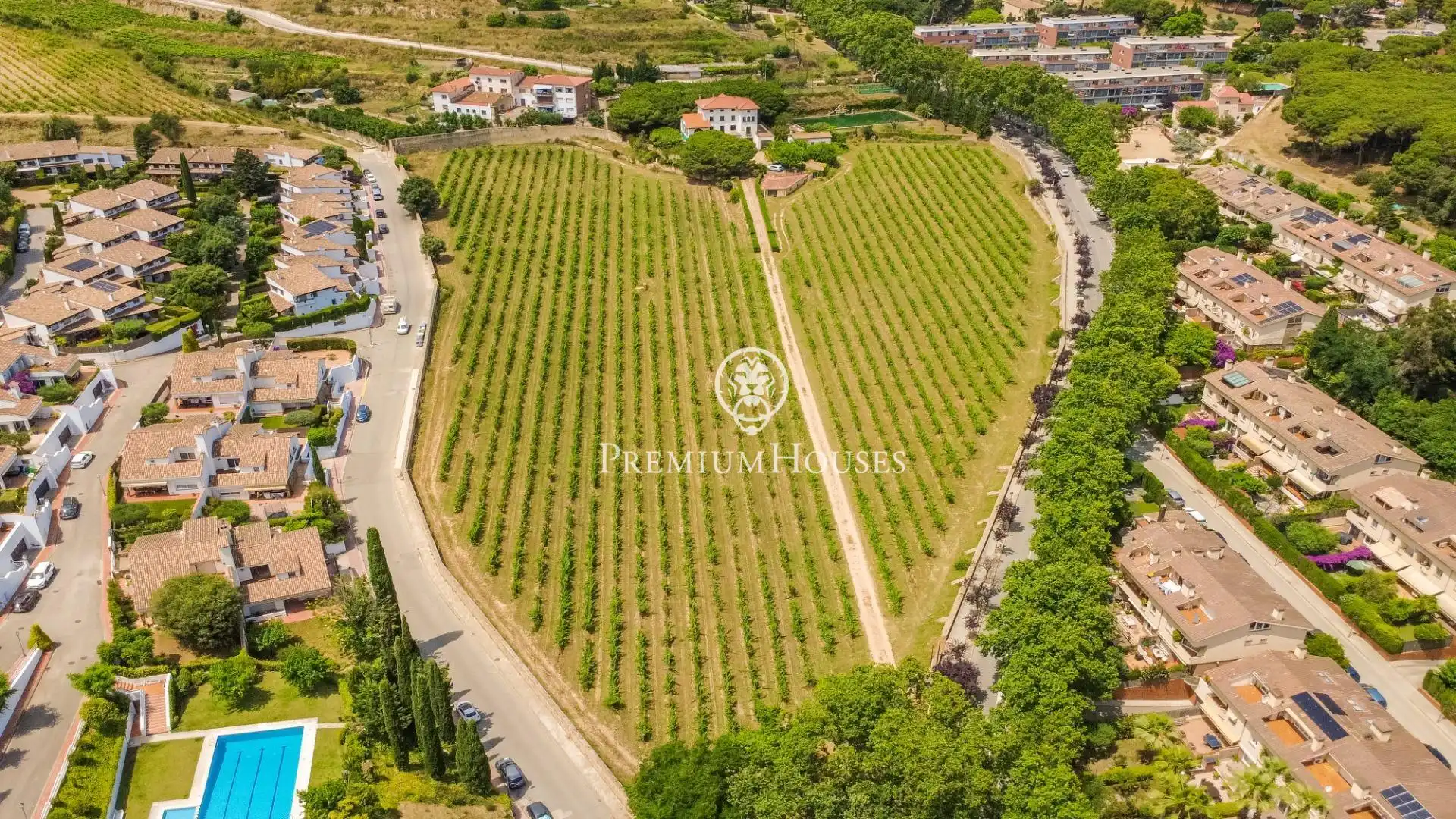 Finca rústica en venda en Alella amb Calefacció, Jardí privat i Terrassa