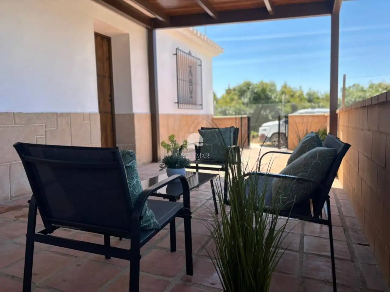 Terrasse von Country house zur Miete in Vélez-Málaga mit Klimaanlage, Terrasse und Möbliert