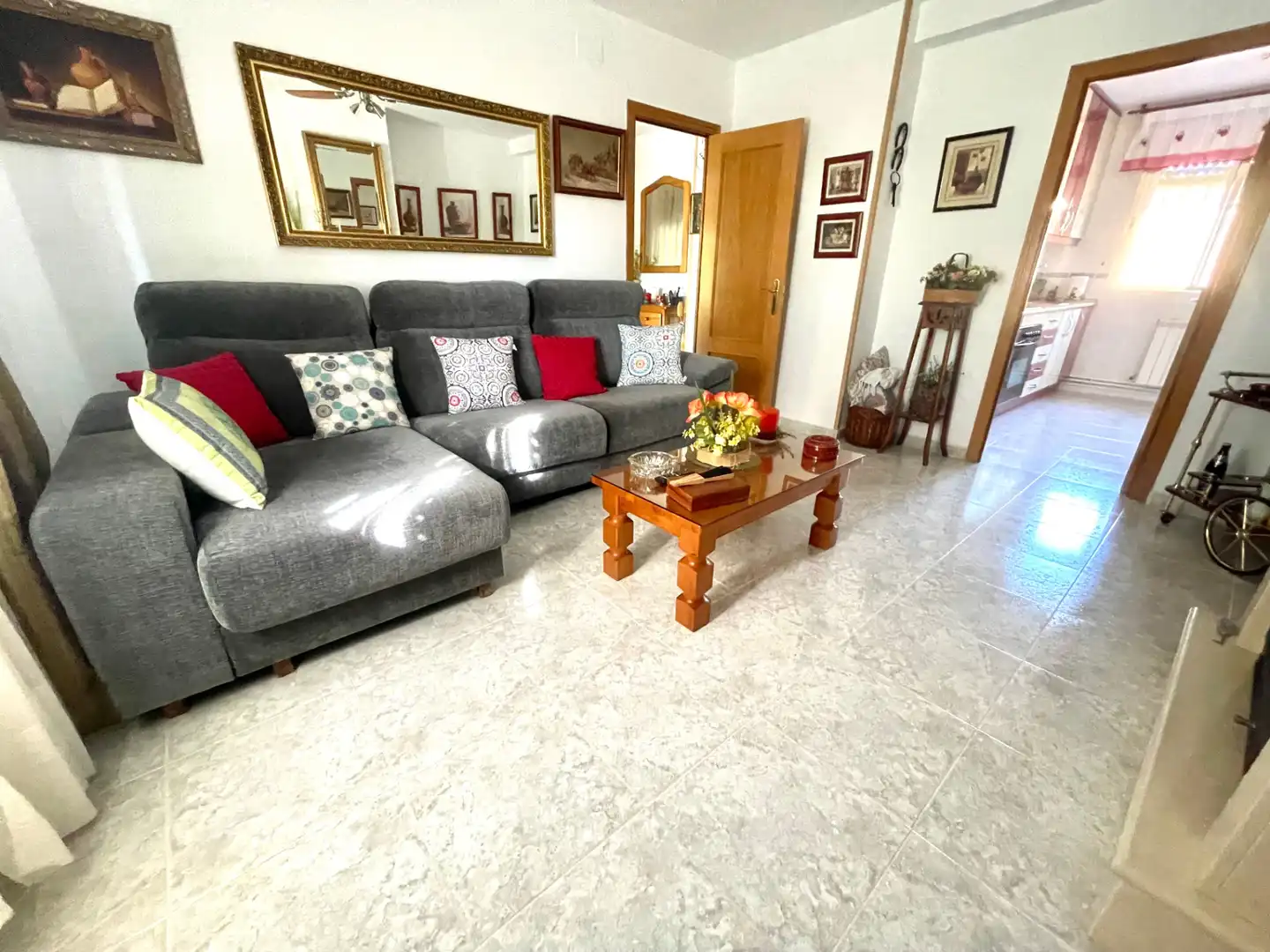 Sala de estar de Casa o chalet en venta en Mejorada del Campo con Calefacción, Jardín privado y Terraza