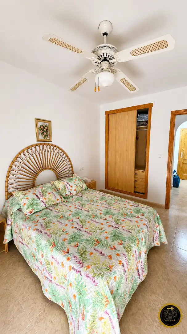 Schlafzimmer von Wohnung zur Miete in Mazarrón mit Möbliert
