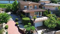Vista exterior de Casa o xalet en venda en Santa Coloma de Farners amb Aire condicionat, Calefacció i Jardí privat